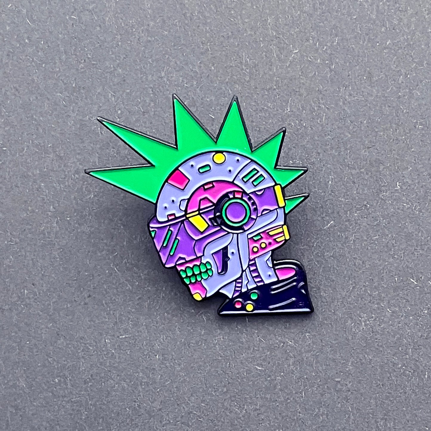 Accelerator Enamel Pin